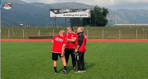  تدريبات بدنية وتقسيمة قوية.. المنتخب الأوليمبي يؤدي مرانه الأول في إسواتيني